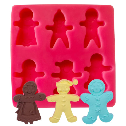 Ginger Men candle mould