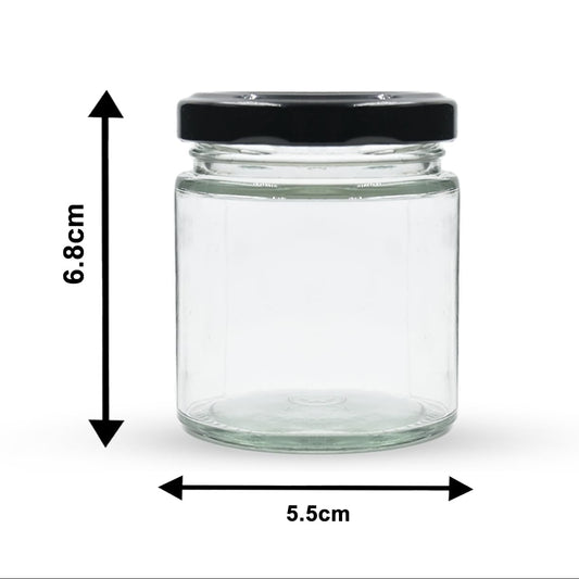 Glass Jar 100 ml 6 pcs
