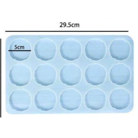 15 Cavity Agate Mold