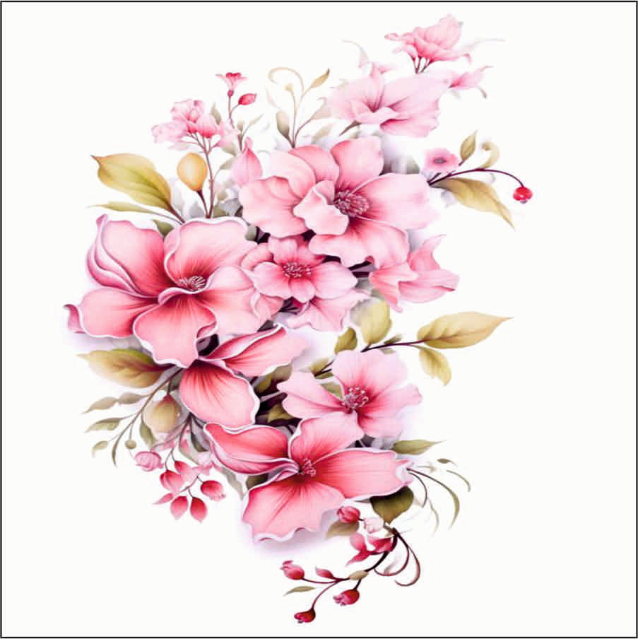 Sticker sheet D71 pack of 8 pcs