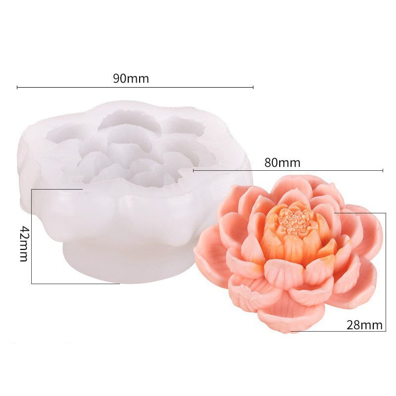 Lotus mould
Candle mould
Silicon candle mould