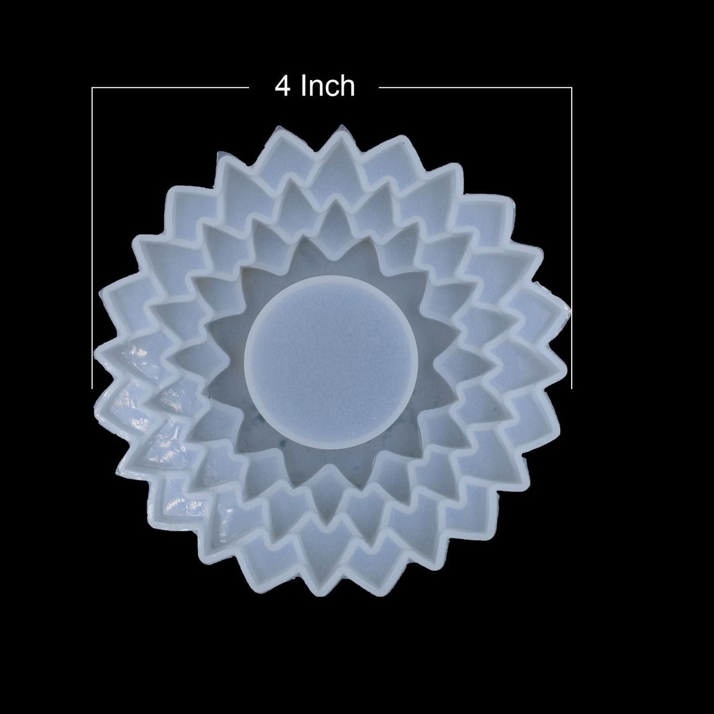 4 step flower t light holder mould