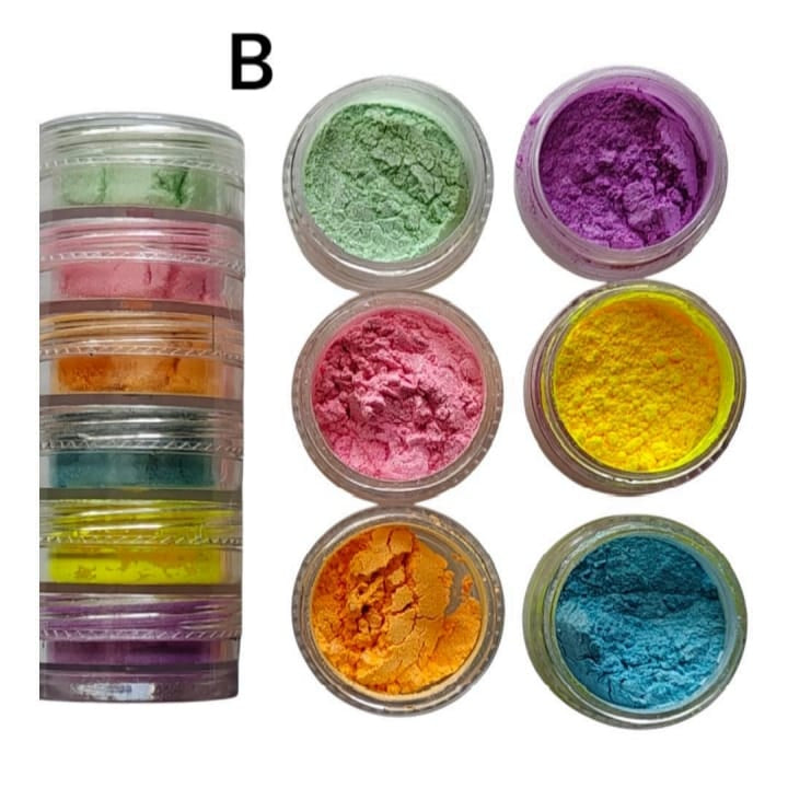 6-in-1 Pearl mica powder B.E
pearl mica powder
mica powder
resin mica powder
wholesale resin art material
wholesale resin art supplies
resin at material near me