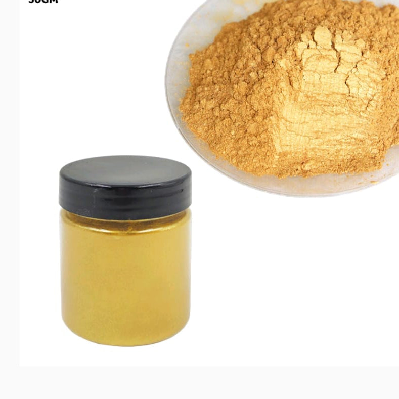 Golden Mica Powder for Resin