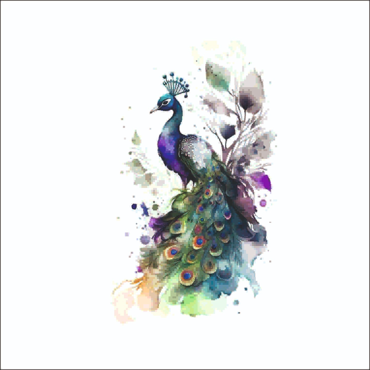 Sticker Sheet D62 pack of 8 pcs