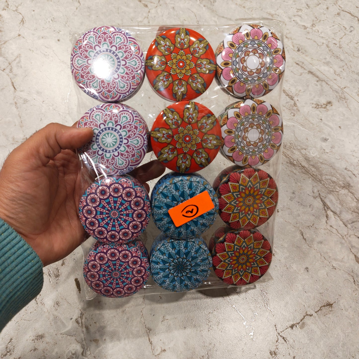 Candle Tin Jar Small Set of 12 pieces