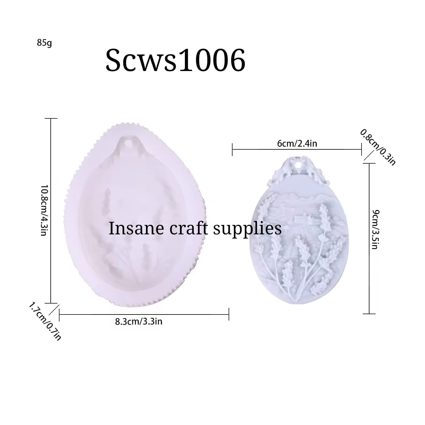 wax sachet mould