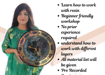 Galaxy Resin Art Online Classes