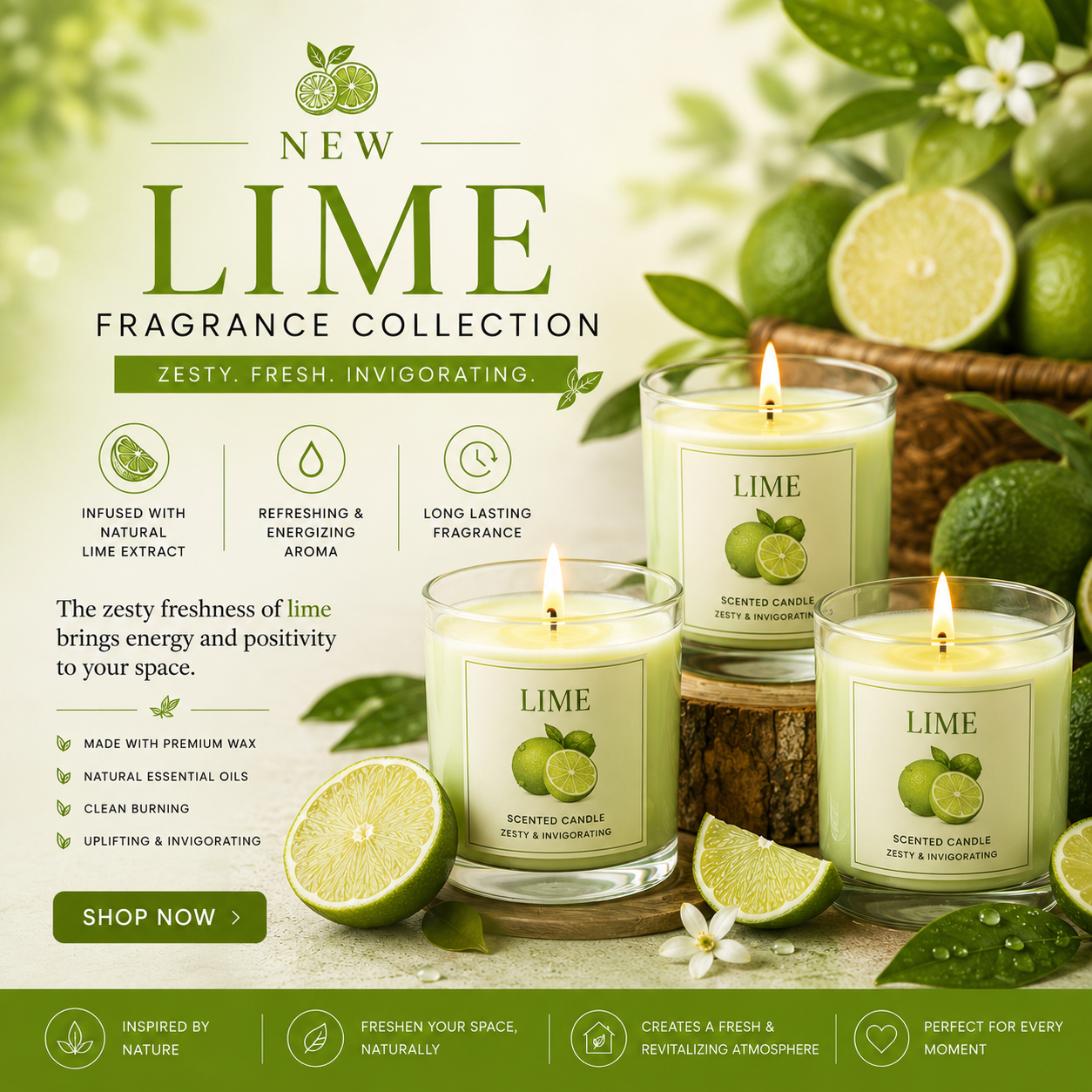 Lime Candle Fragrance Oil
candle fragrances