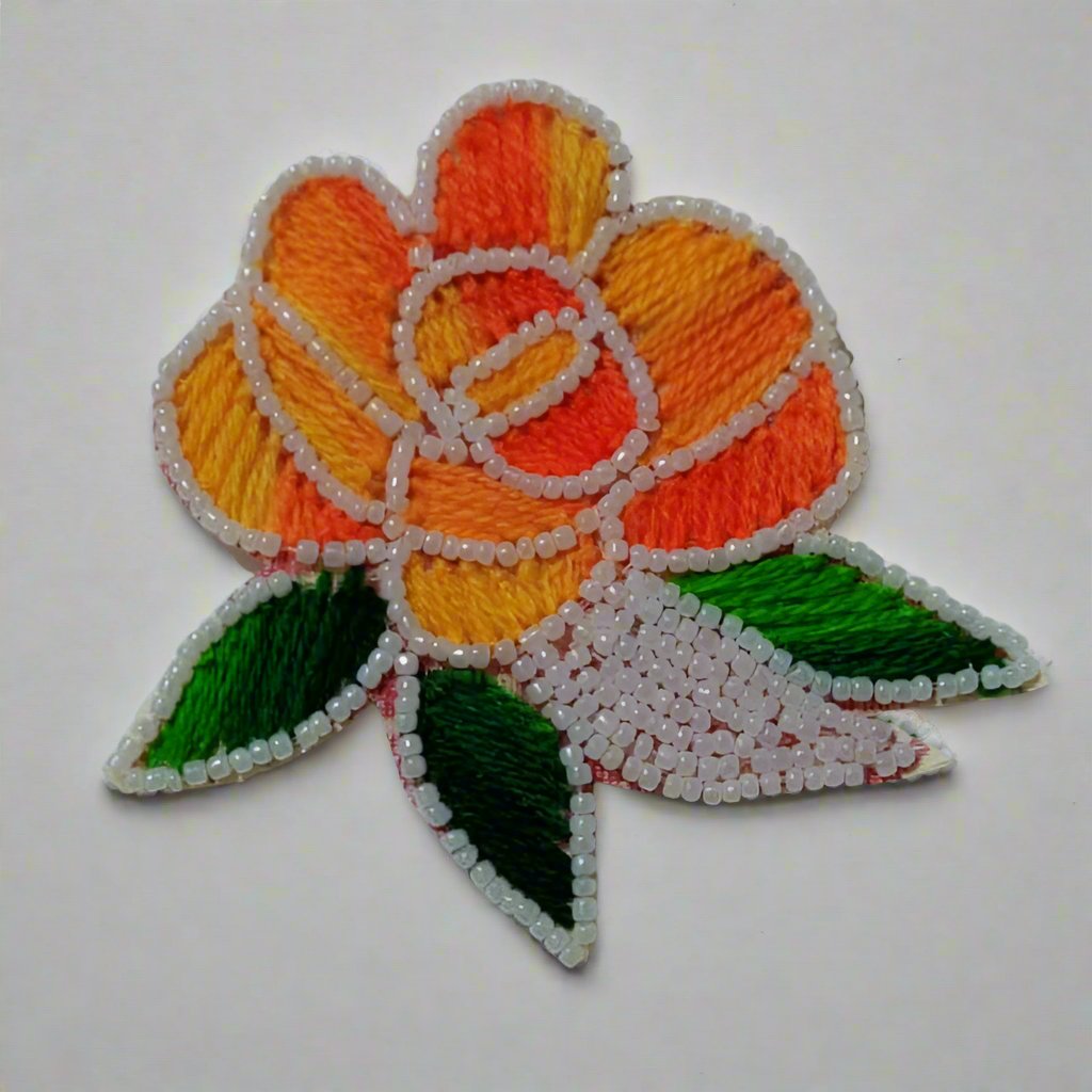 Orange Flower Patch