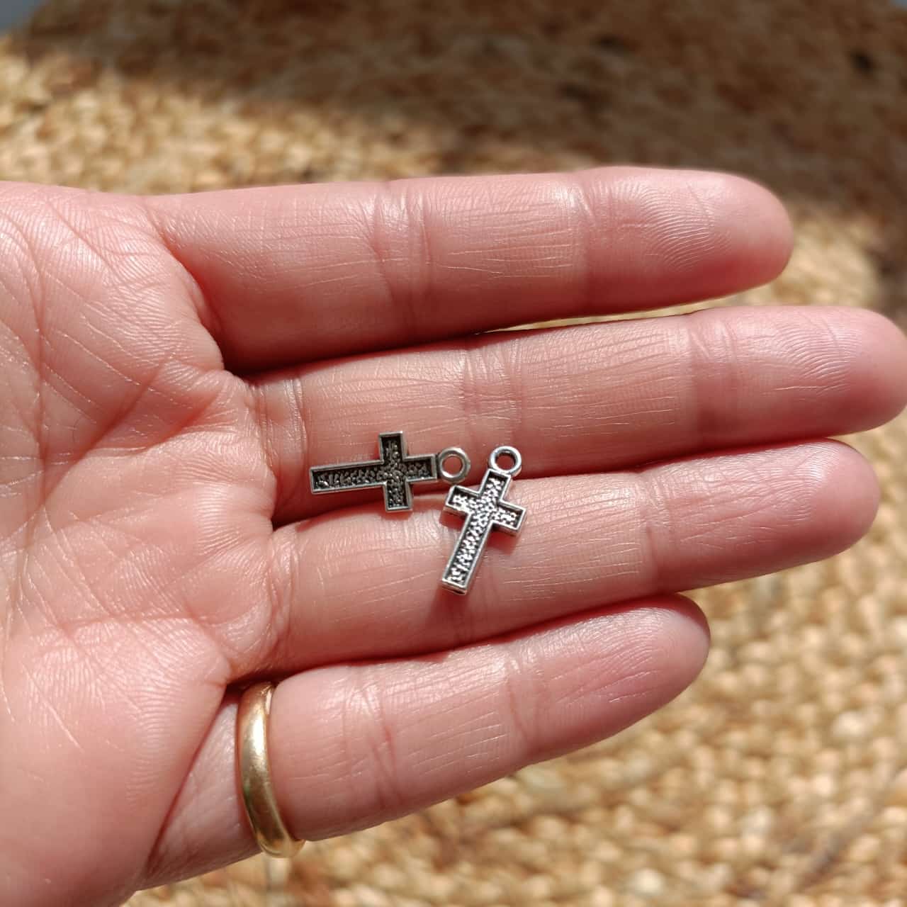 Plus Shape Metal Charm
metal charm