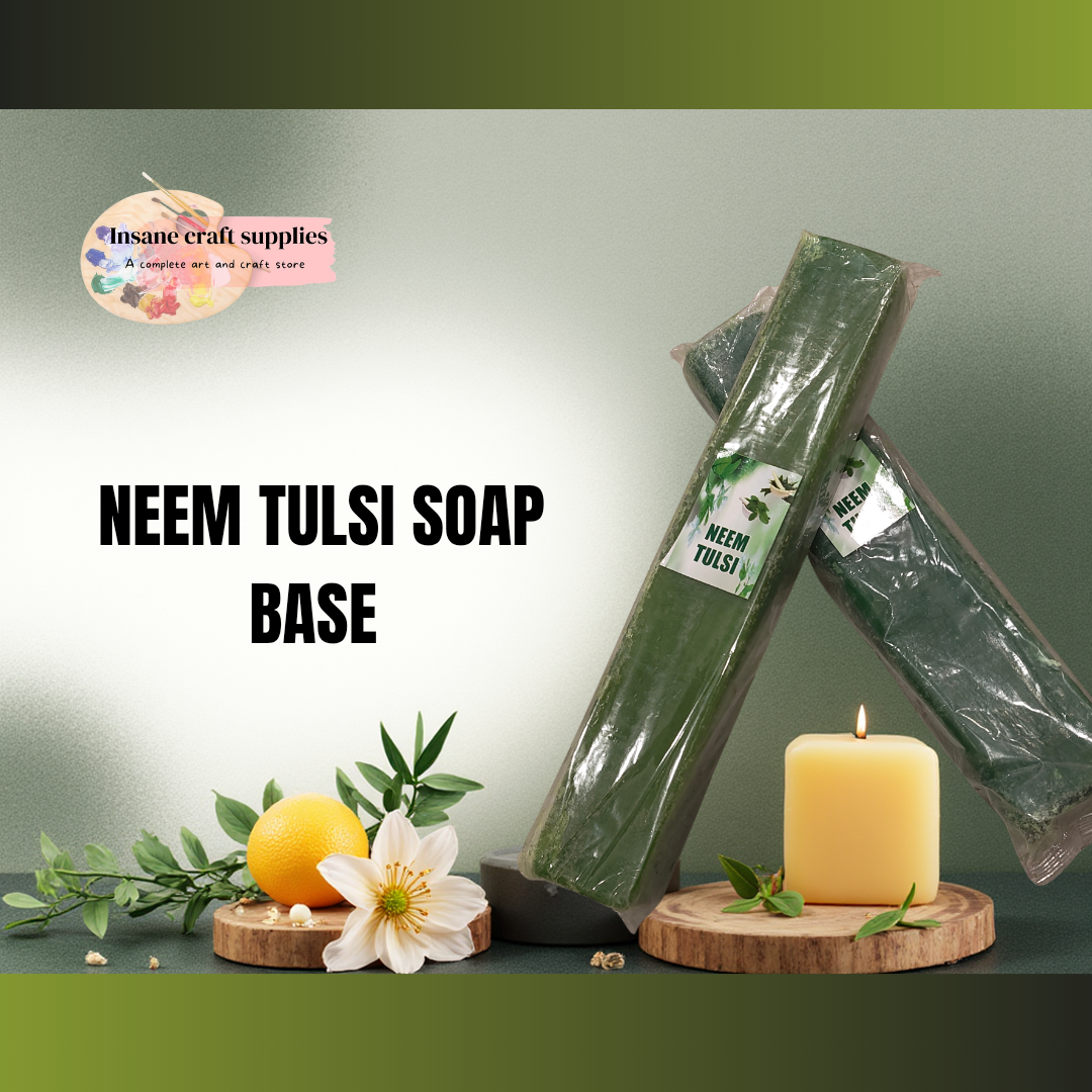 Premium Neem Tulsi Soap Base
Soap bases
Natural soap bases
Online soap bases
Soap making material
Soap bases for homemade soap
Organic soap bases