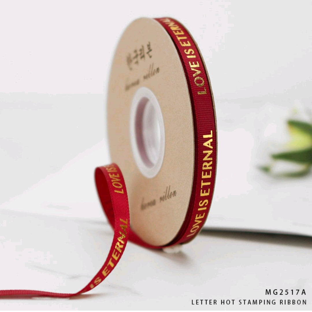 1cm x 30m Korean ribbon for pipe cleaner flowers