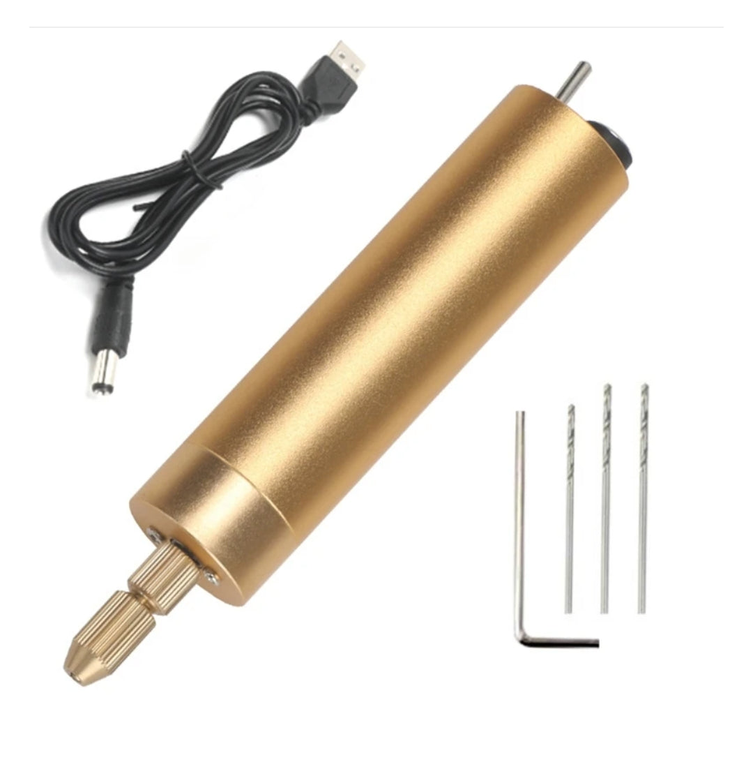 electric hand drill used in resin art