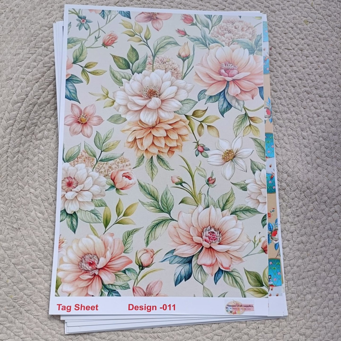 tag sheet for envelope
paper craft material
insane craft supplies
wholesale resin art material