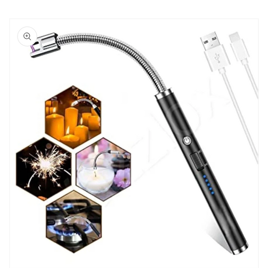 flexible lighter
long neck lighter
windproof lighter
plasma lighter
BBQ lighter (from the packaging)
kitchen lighter
USB charging lighter
battery indicator lighter (for the blue dots)
metal arc lighter