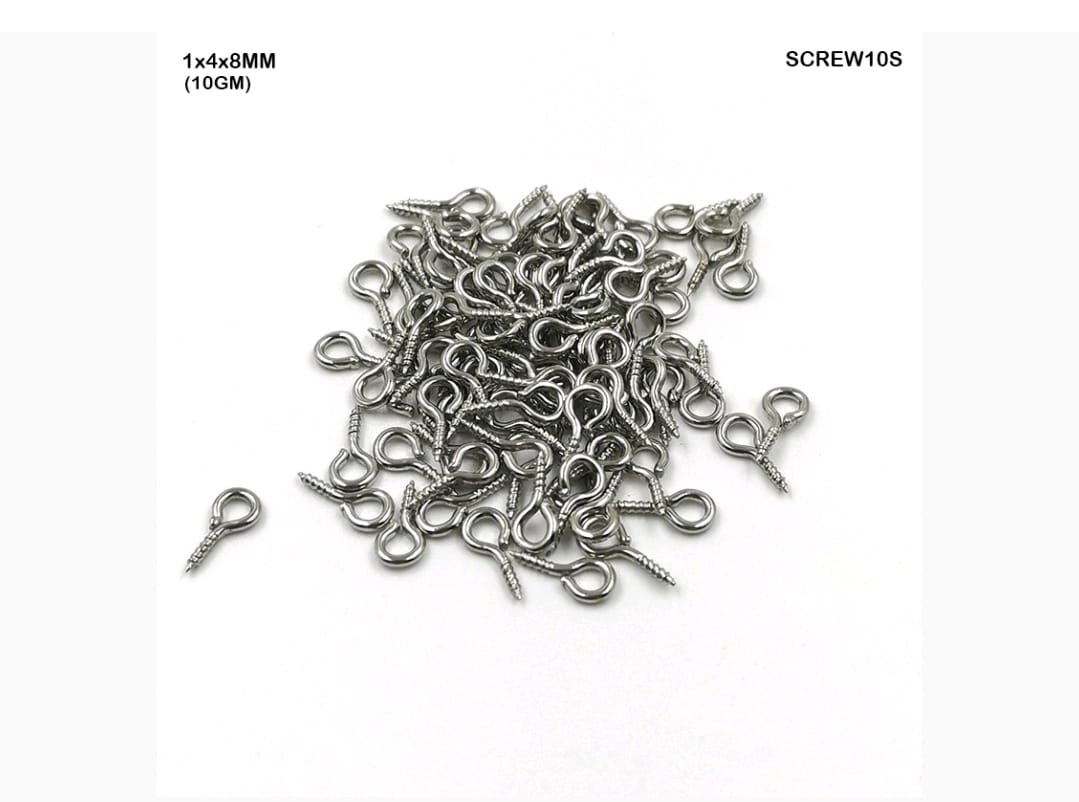 Silver screw SCREW10S