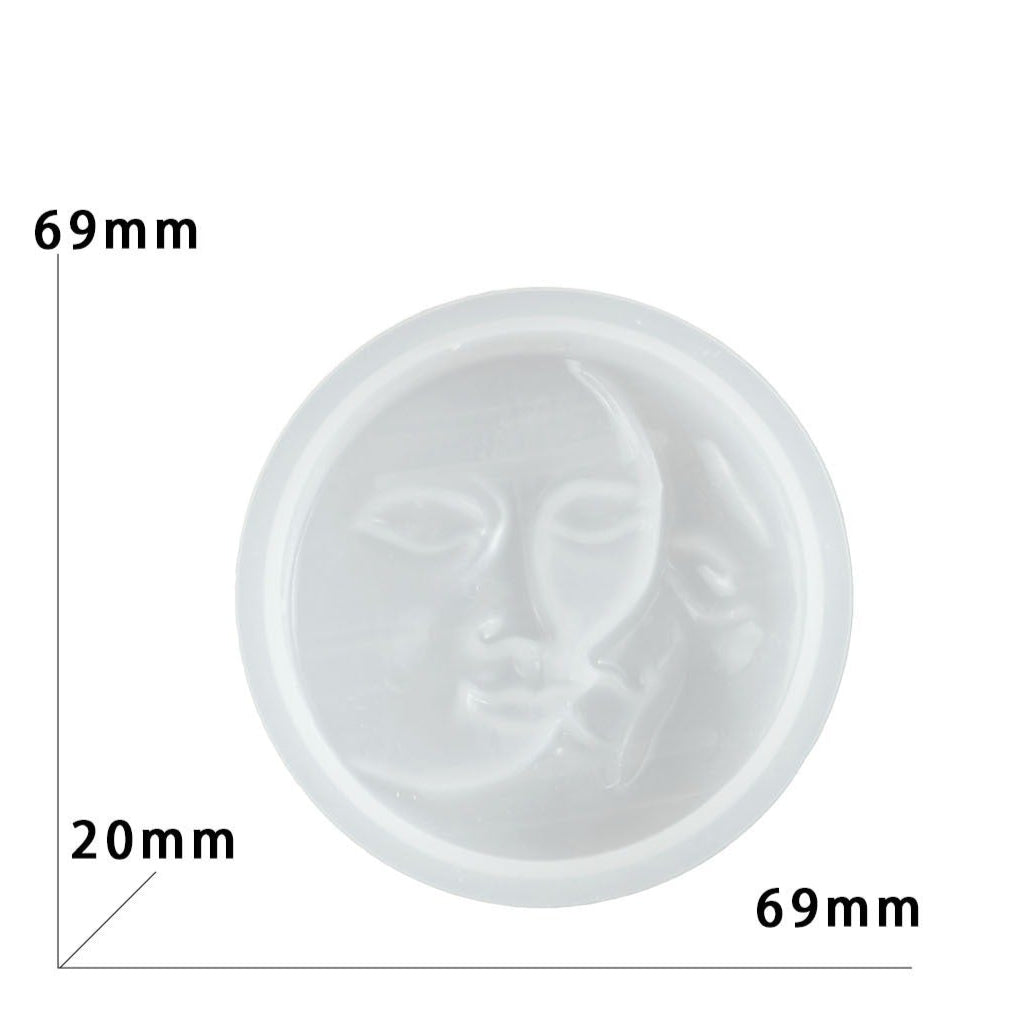 Sun Moon Candle Mould