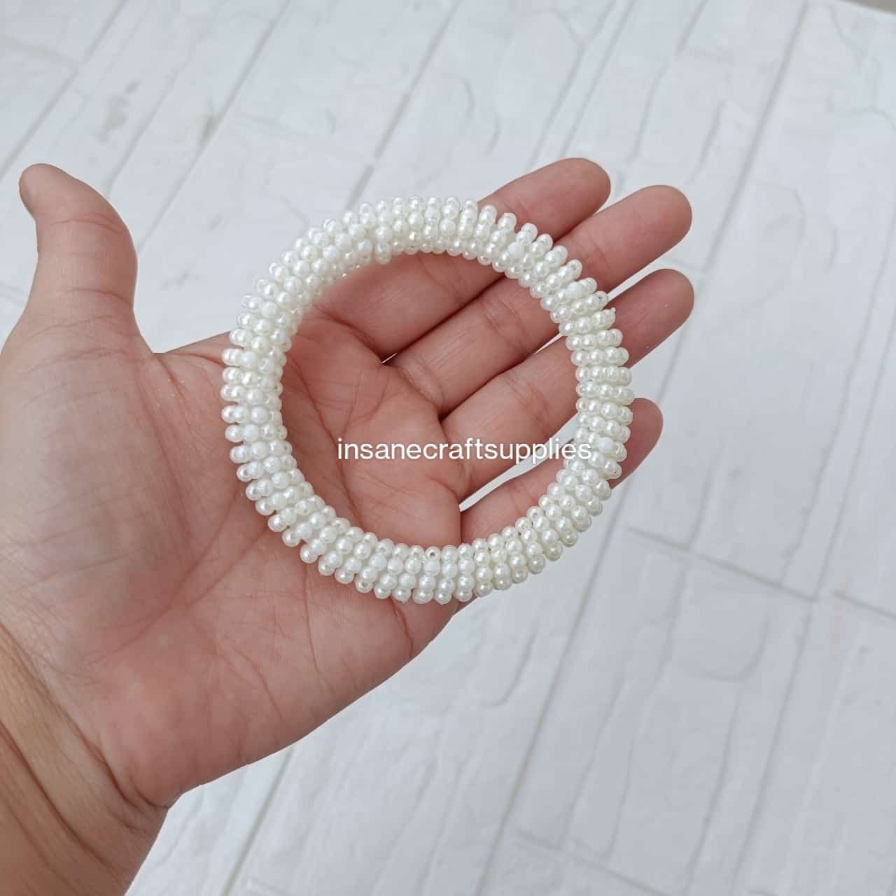 White Pearls Ring