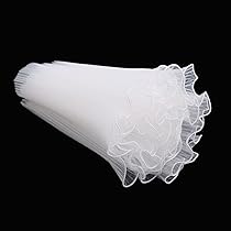 White Wrapping Bouquet Wrinkled Net 1 Pcs