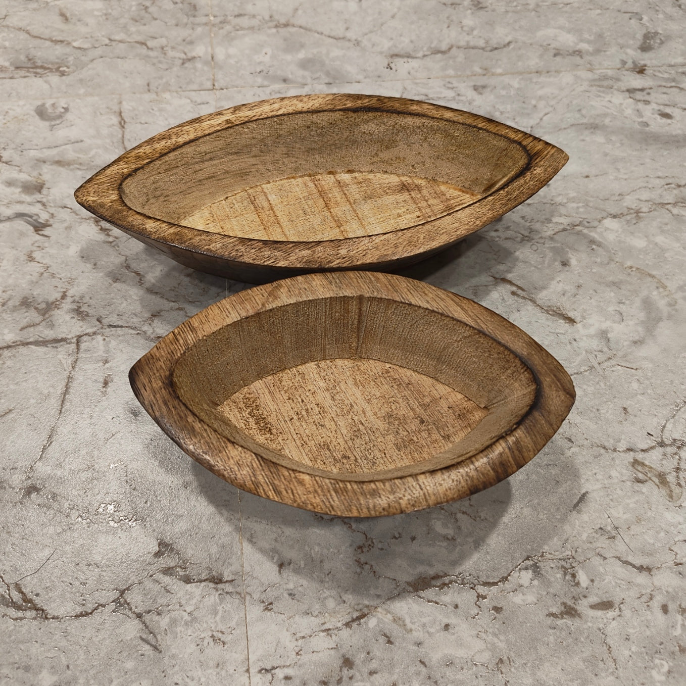 Wooden Bowl For Candles-Boat Shape
wooden candle base
candle base