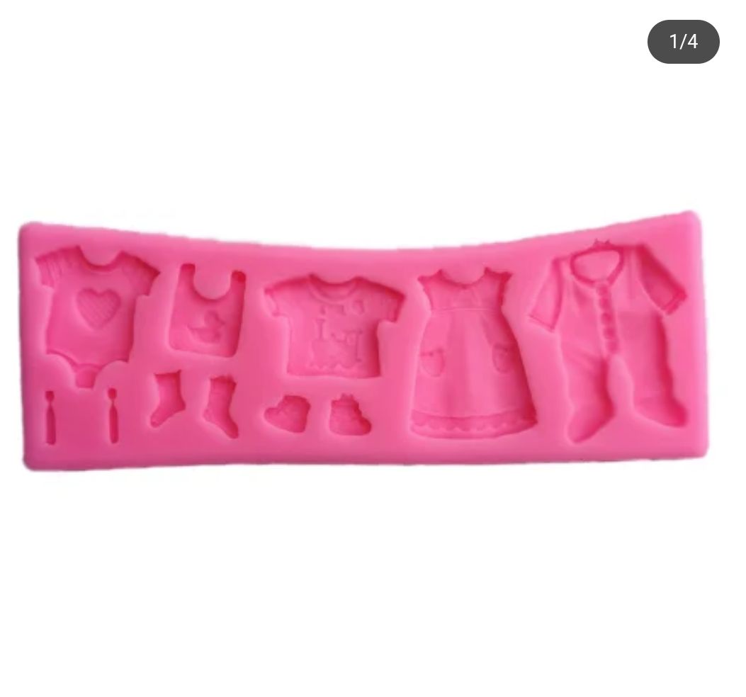 11 Cavity Baby Dress Mould