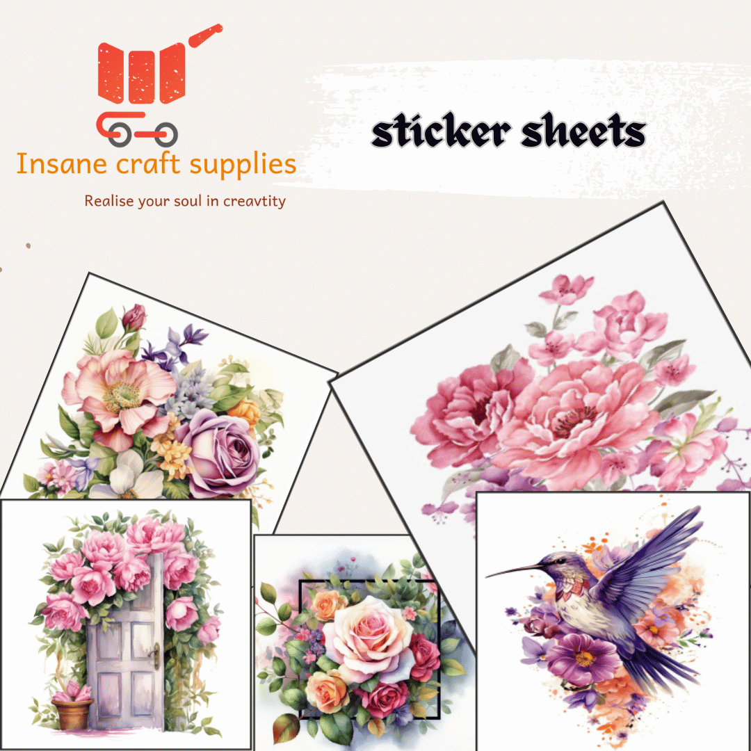Resin Transparent Stickers – insane craft supplies