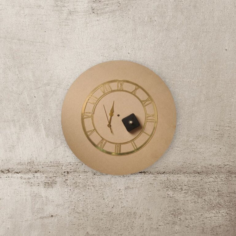 12 inch clock base with dial – insane craft supplies