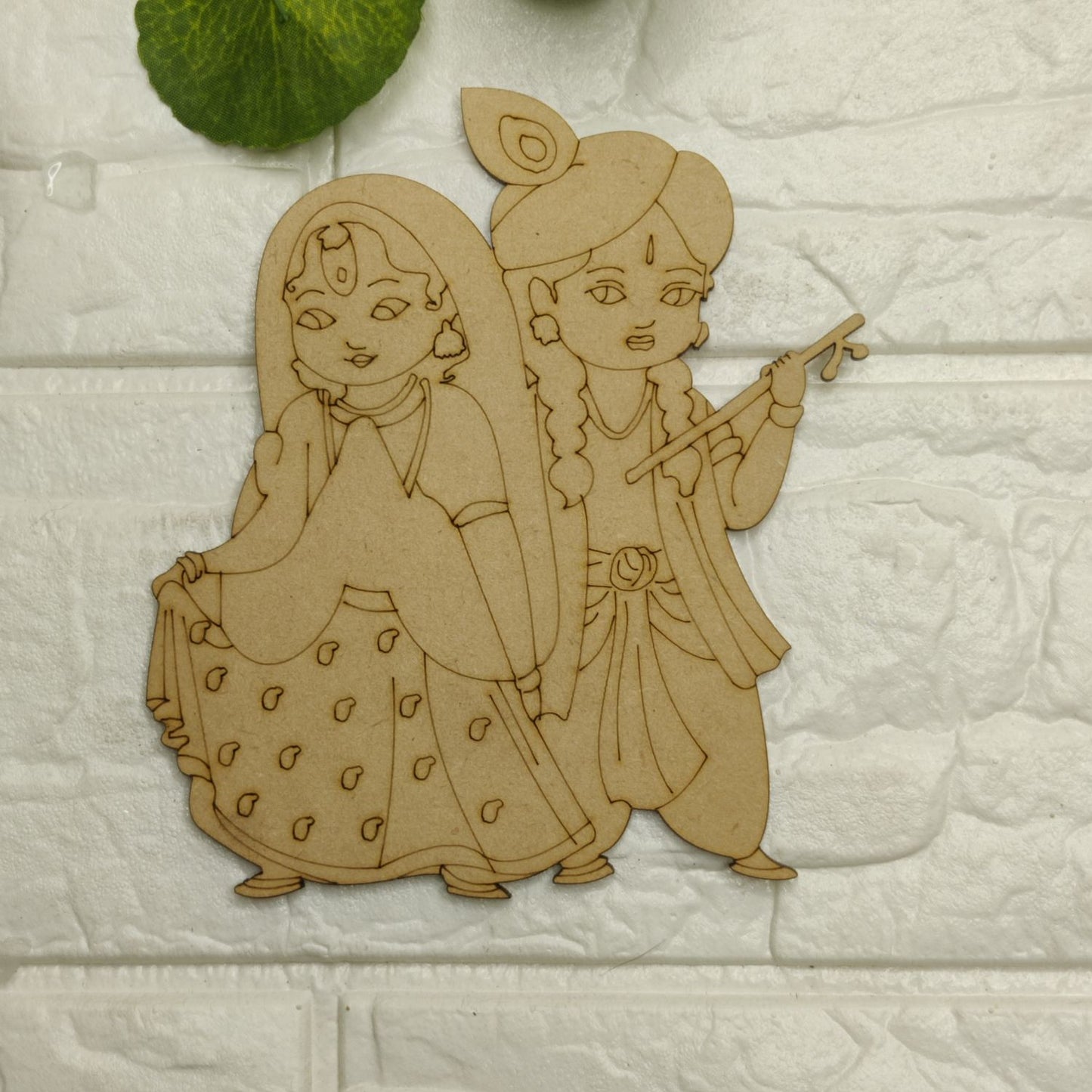 Radha Krishna cutout