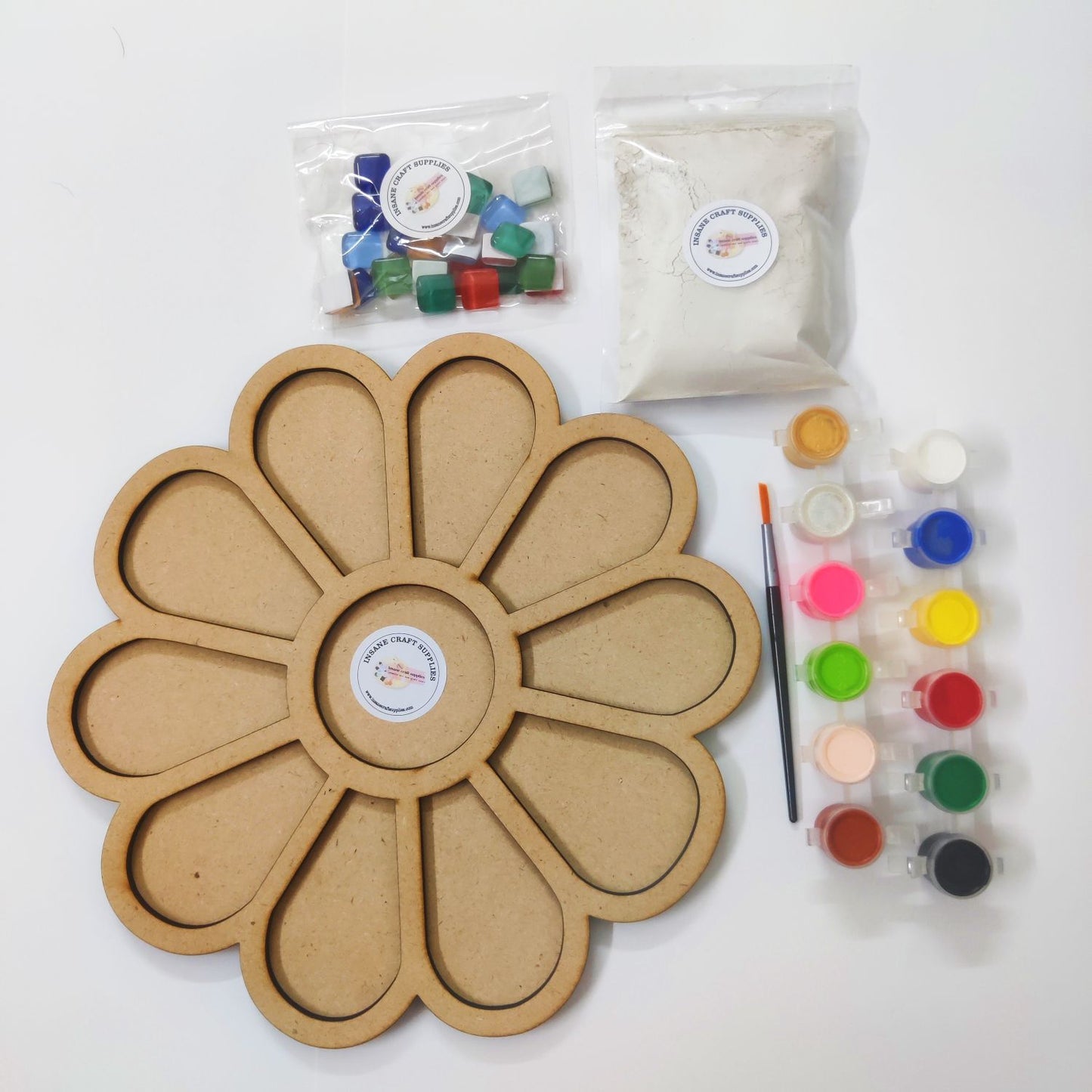 Flower Shape Mosaic Art Kit