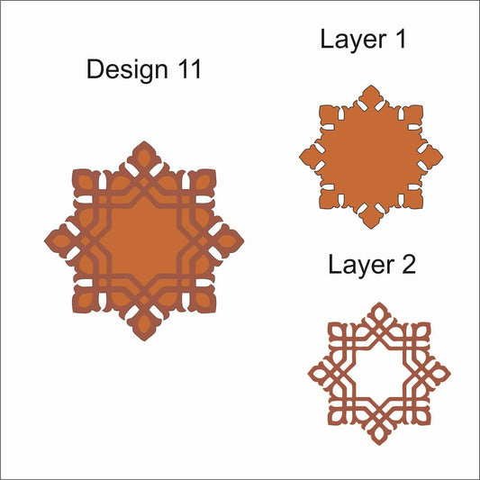 MDF Rangoli Design 11