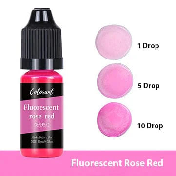 Fluorescent Rose Red Candle/Soap Colour