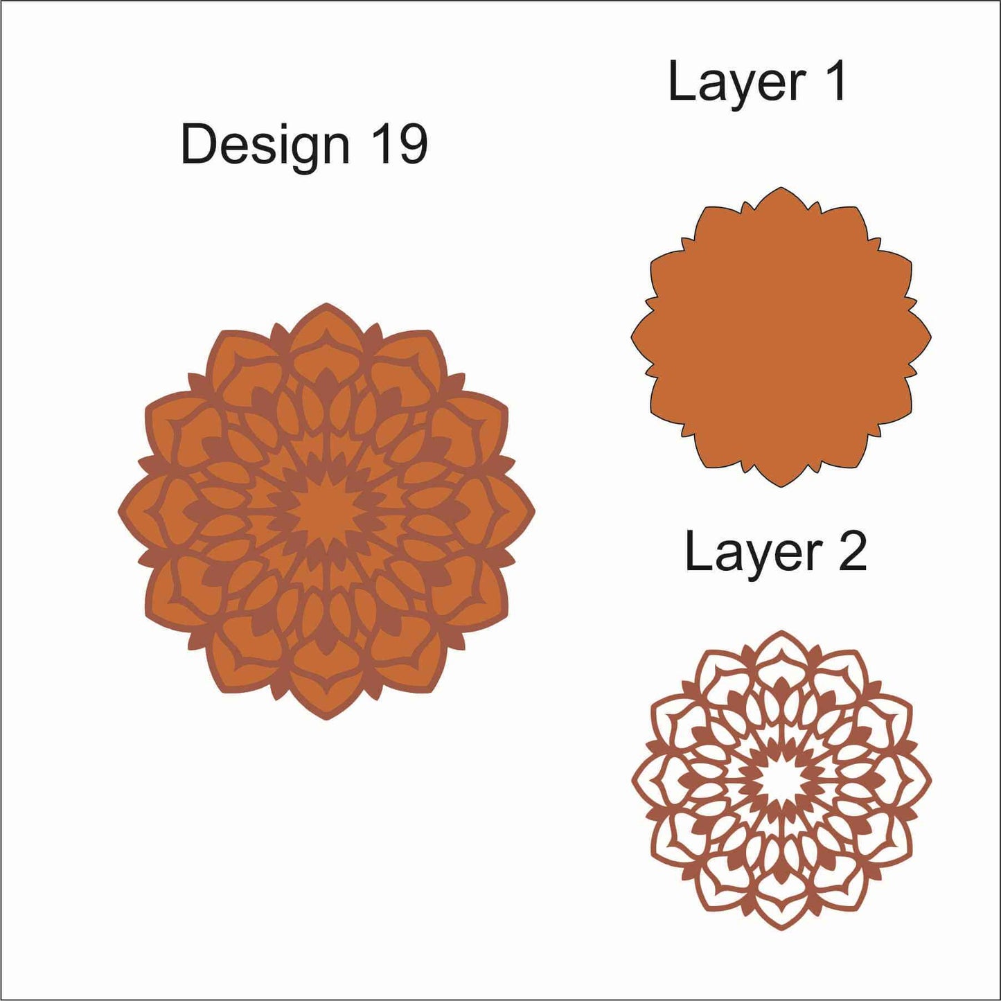 MDF Rangoli Design 19