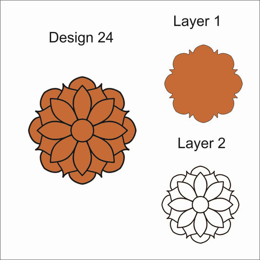 MDF Rangoli Design 24