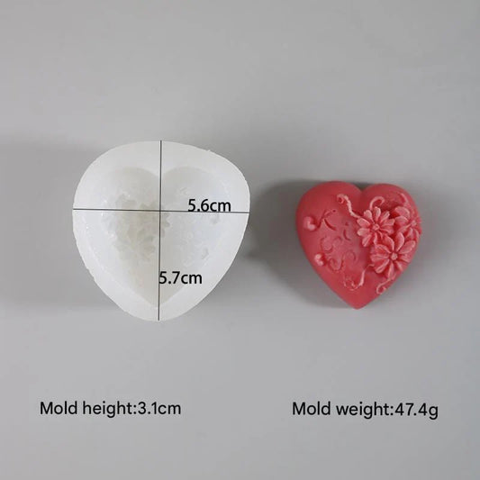 3D Embossed Flower Candle Mould
candle mould
insane craft supplies
candle making material
candle raw material
candle making mould