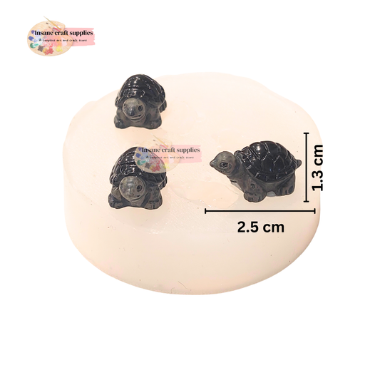 4 Cavity Turtle Candle Mould
