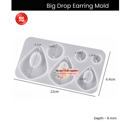Big Drop Earing Mould