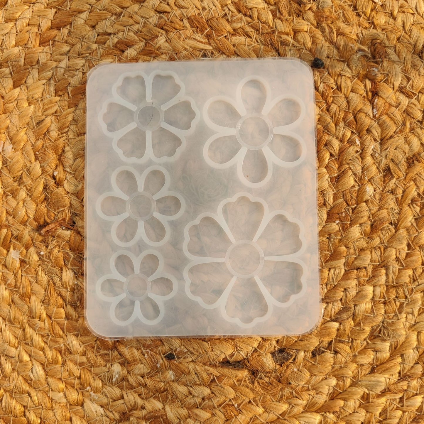 Flower resin silicon mould 