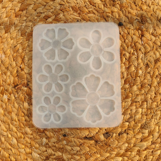 Flower resin silicon mould 