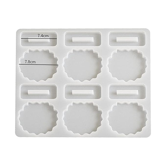 6 Cavity Resin Photo Frame Mold with Stand
insane craft supplies