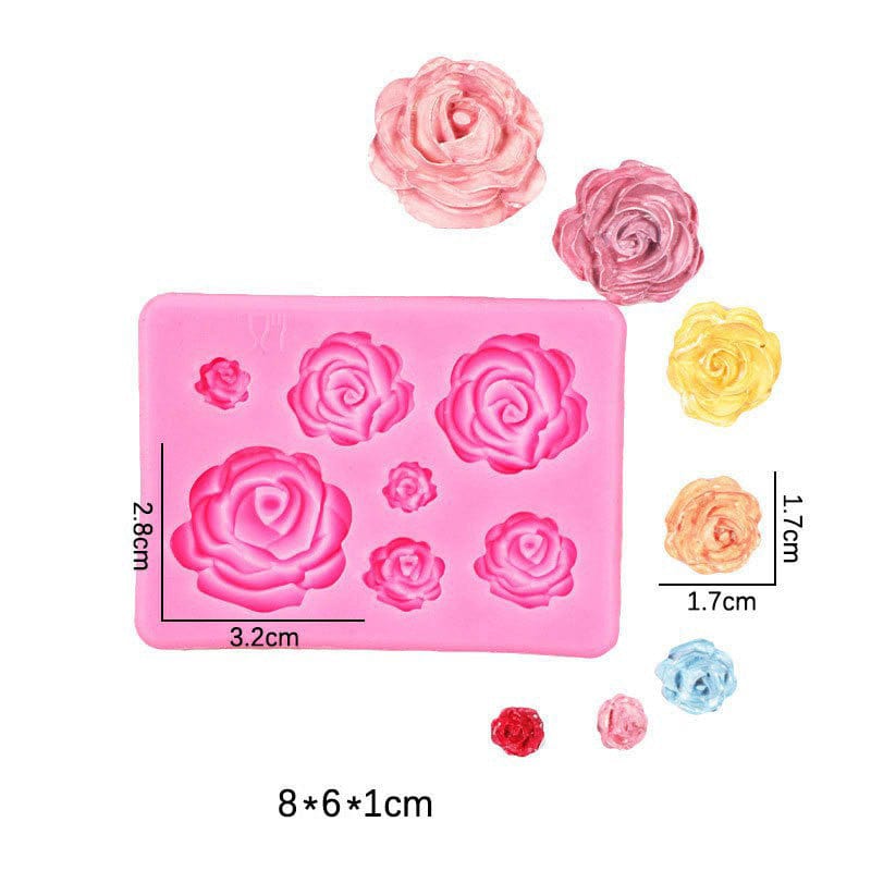 7 Cavity 3D Rose Flower Mould
rose mould
candle making material
rose candle mould
rose candle mold