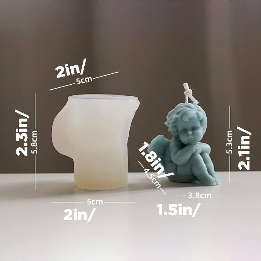 Angel Candle Mould DYF6975