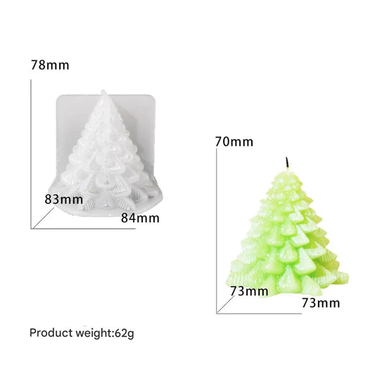 Christmas Tree Candle Mould 
candle mould
christmas mould
insane craft supplies