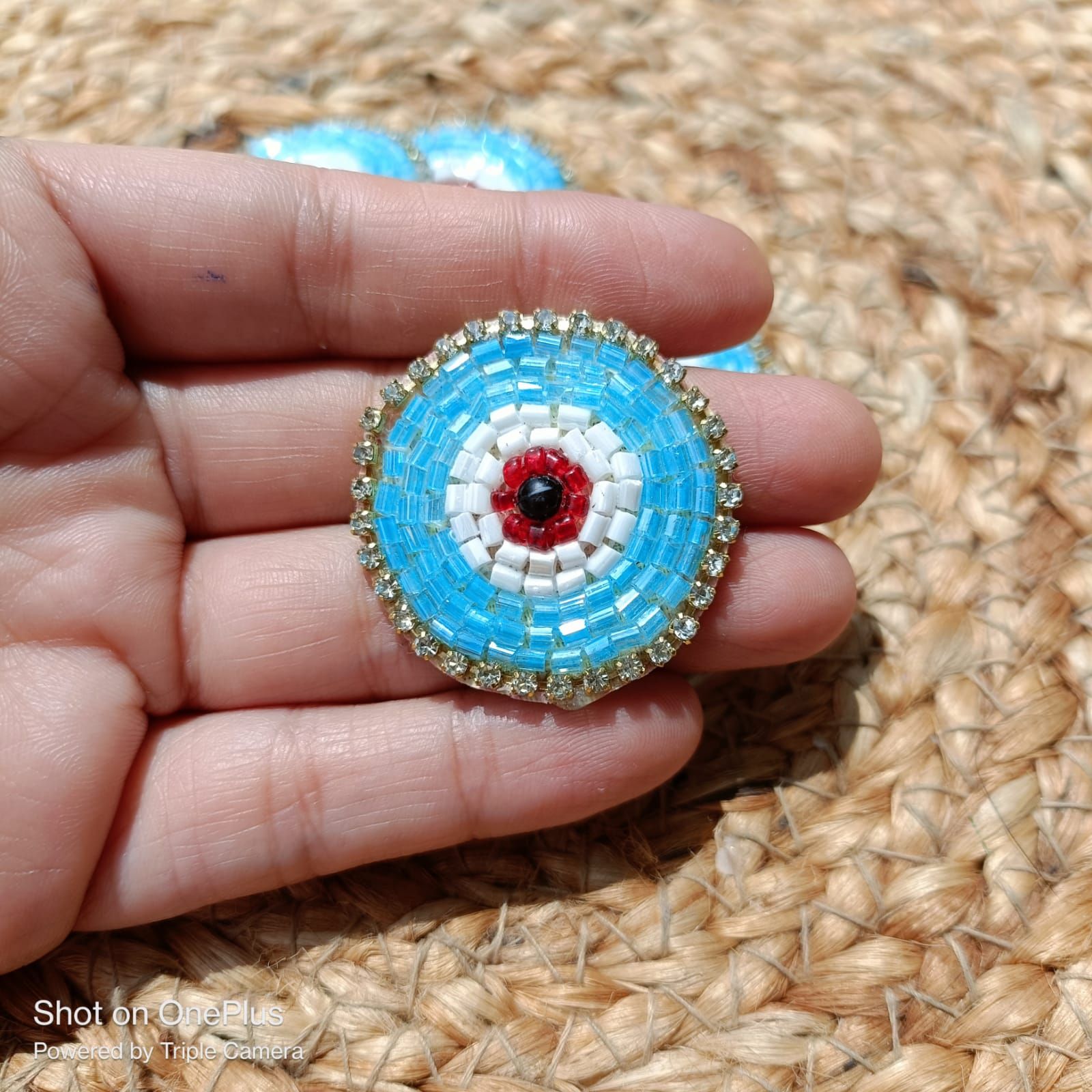 Evel Eye Patch Light Blue