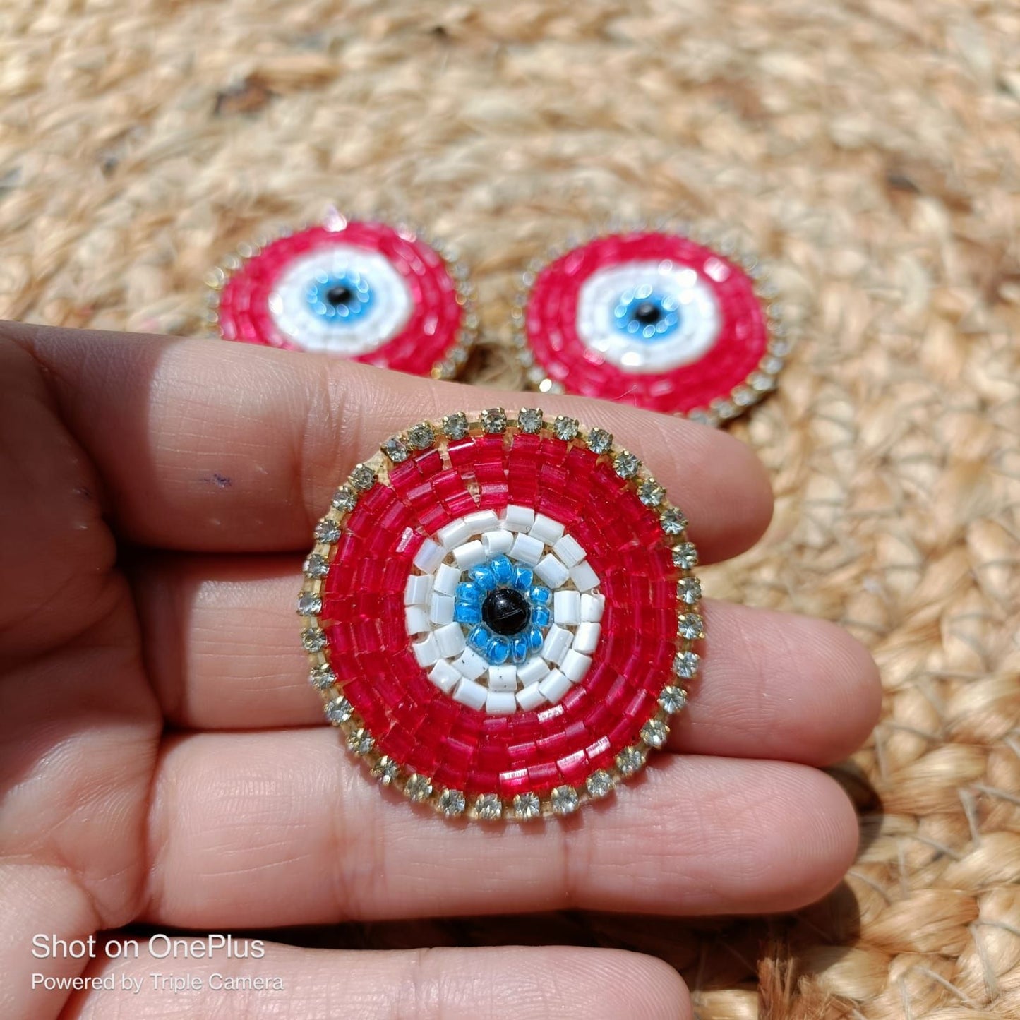 Evel Eye Patch Red