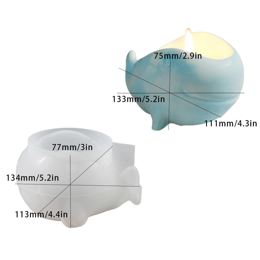 Moulds
Candle mould 
Concrete mould 