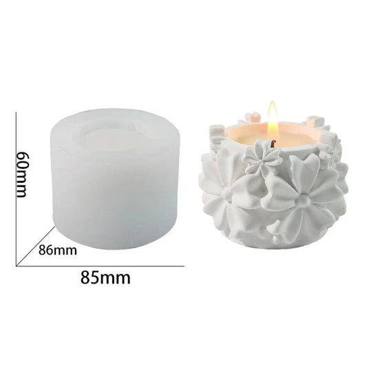 Five-Petal Candle T-light Holder Mould
concrete mould
candle mould
wholesale concrete mould