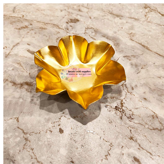 Flower Metal Bowl Urli 6