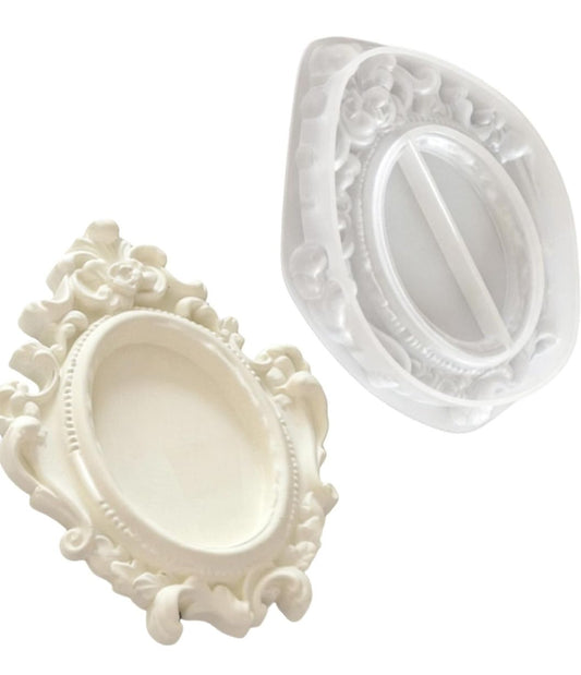 Frame mould
Trinket tray mould
Tray mould for jewellery 