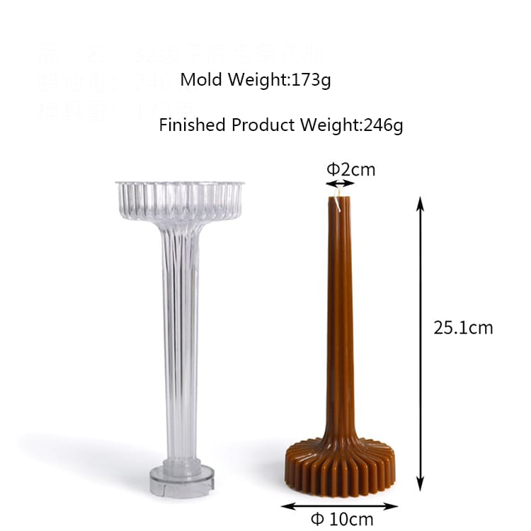 Geometric Polycarbonate Taper Candle Mould
Polycarbonate Taper candle mould 
Acrylic pillar candle mould 
Pillar candle mould 
Moulds
Molds
Insane Craft Supplies 
V candle supplies 
Candle making material 
Candle making supplies 